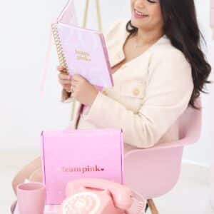 Agenda team pink Angie Guerra