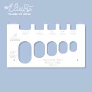 Selector de anillos de encuadernación de agendas